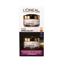 L'OREAL Set of Day and Night Anti-wrinkle Age Special ist 55+ 2 X 50 ML - Parfumby.com
