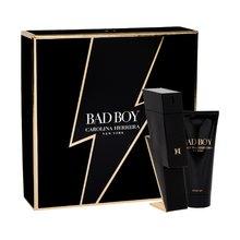 CAROLINA HERRERA Bad Boy Gift Set EAU DE TOILETTE 100 ML + SHOWERGEL 100 ML - Parfumby.com