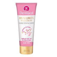 DERMACOL Hyalluron Therapy Wash Cream For Face & Eyes 100 ML - Parfumby.com