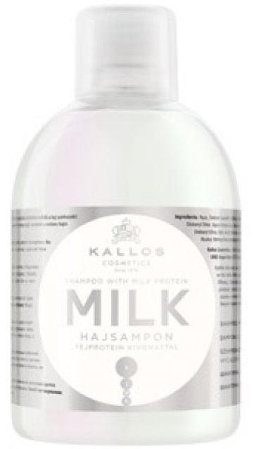 KALLOS Keratin and Milk Protein Hair Milk Shampoo 1000 ML - Parfumby.com