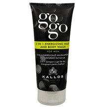 KALLOS GoGo 2-In-1 Energizing Hair And Body Wash For Men 200 ML - Parfumby.com