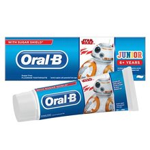 ORAL B Junior 6+ Years Star Wars Tandpasta - Tandpasta voor kinderen met fluoride