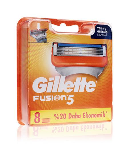 GILLETTE Fusion Spare Blades 8 PCS - Parfumby.com