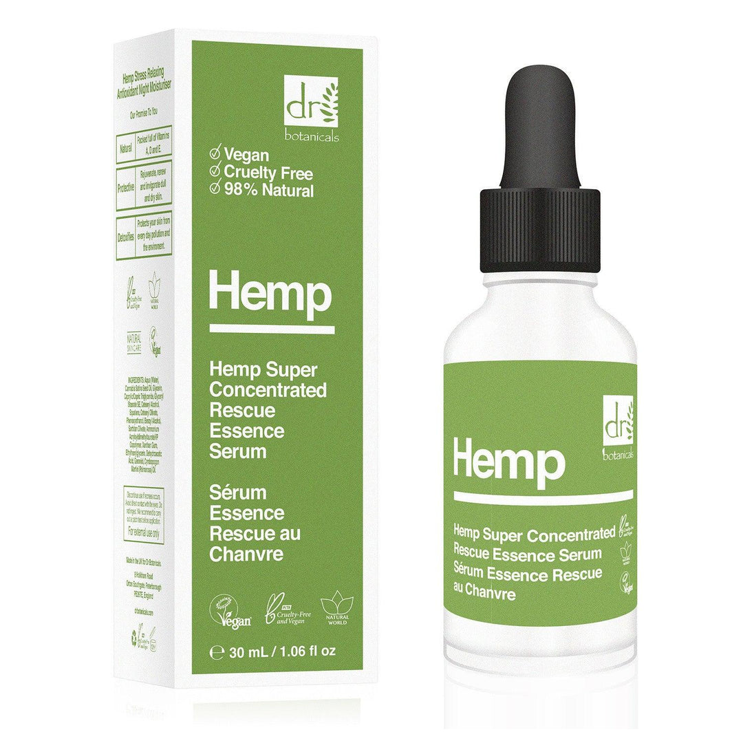 DR. BOTANICALS DR. BOTANICALS Hemp Super Concentrated Rescue Essence Serum 30 ML - Parfumby.com