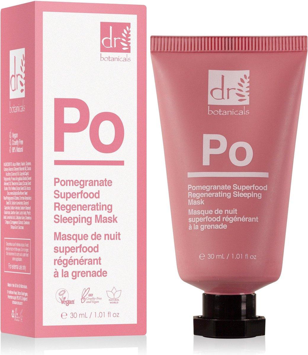 DR. BOTANICALS DR. BOTANICALS Pomegranate Superfood Regenerating Hydrating Mask 30 ml - Parfumby.com