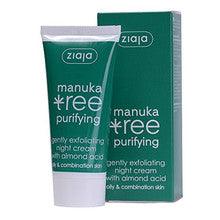 ZIAJA Night Cream Gently Exfoliating Manuka Tree Purifying 50 ML - Parfumby.com