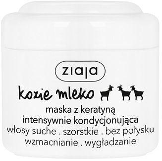 ZIAJA Mask For Dry And Matt Hair With Keratin Goat's Milk 200ml 200 ml - Parfumby.com