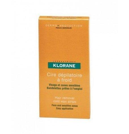 KLORANE Cold Wax Small Strips With Sweet Almond 6 pcs - Parfumby.com