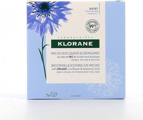 KLORANE Bio Cornflower & Hiluronic Acid Salient-anti-fatigue Patch 7 U 7 PCS - Parfumby.com