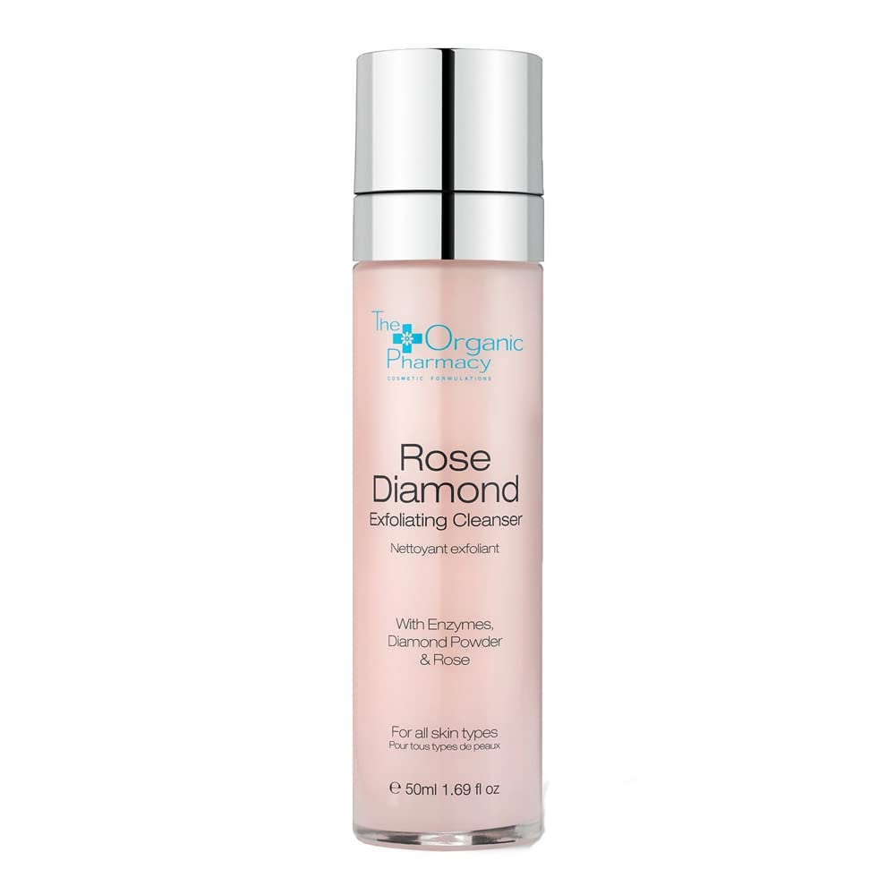 THE ORGANIC PHARMACY  New Rose Diamond Exfoliating Cleanse 50 ml