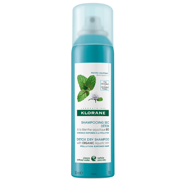 KLORANE Aquatic Mint Bio Detox Dry Shampoo 150 Ml - Parfumby.com