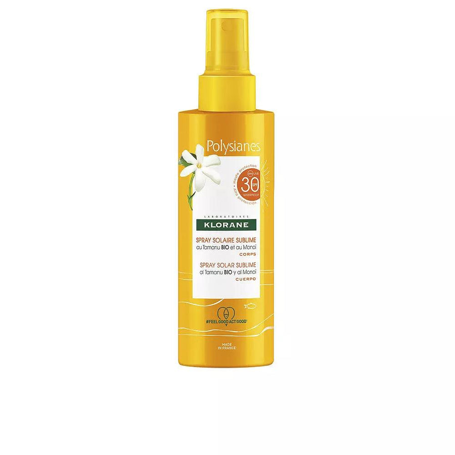 KLORANE Polysianes Monoi And Tamanu Bio Sublime Solar Face Spray Spf30 200 ml - Parfumby.com