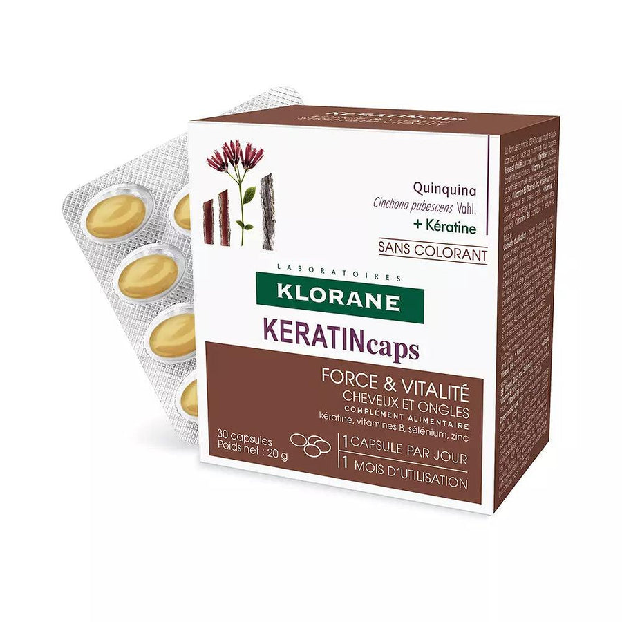 KLORANE To Keratin Food Supplement Hair And About 30 U 30 pcs - Parfumby.com