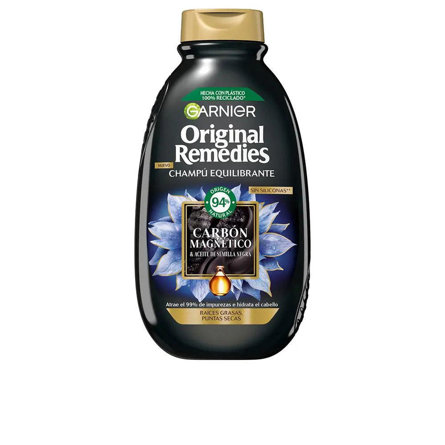L'OREAL Garnier Original Remedies Magnetic Charcoal Shampoo 300 ml - Parfumby.com