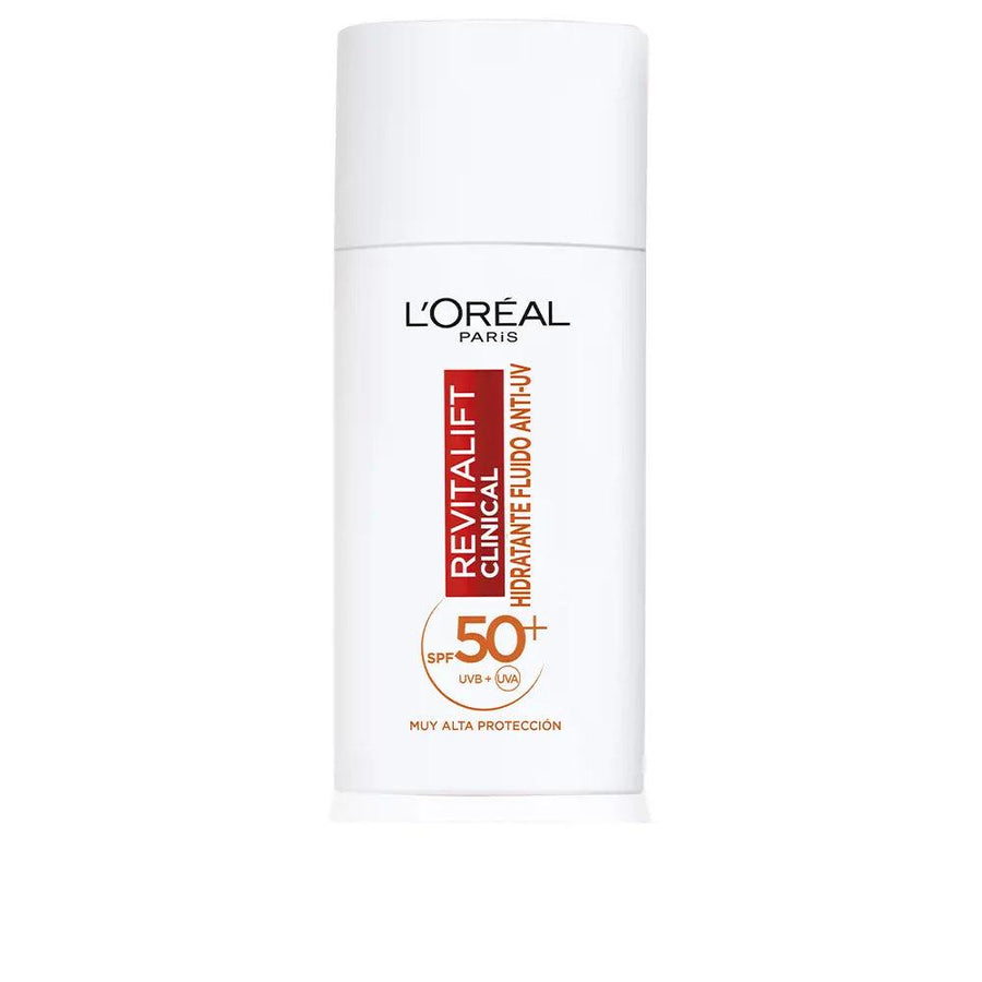 L'OREAL Paris Revitalift Clinical Moisturizing Fluid Anti-uv Spf50+ 50 ml - Parfumby.com