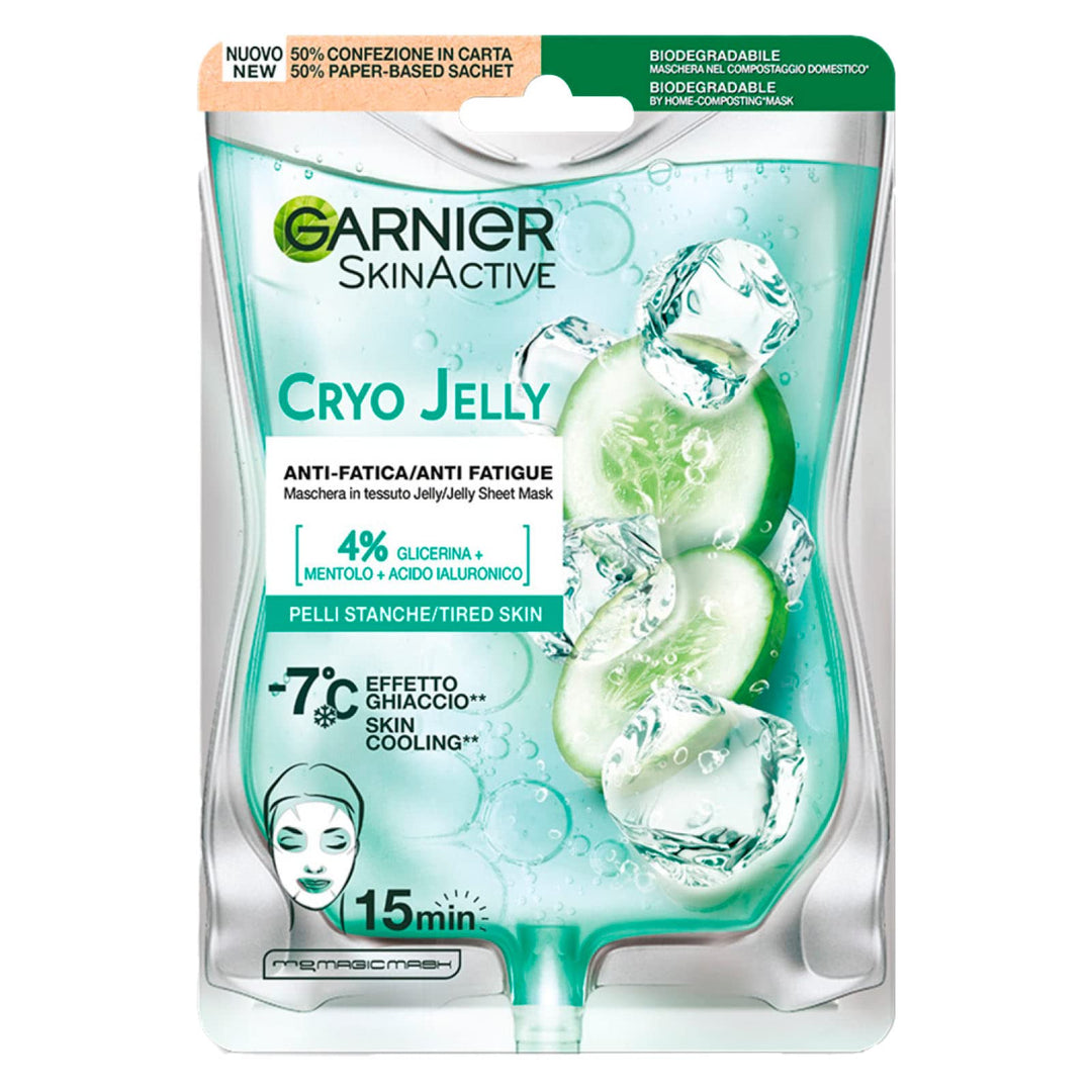 GARNIER Hyaluronic Cryojelly Tissue Mask Anti-vermoeidheid 5 g