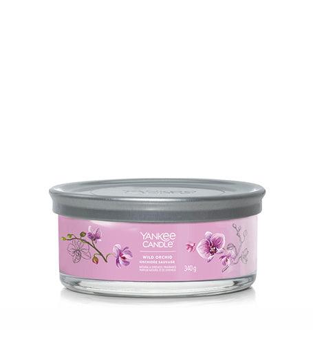YANKEE CANDLE Wild Orchid Signature Tumbler 5 Wicks 340 G - Parfumby.com