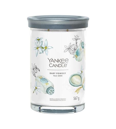 YANKEE CANDLE Baby Powder Signature Tumbler Large 567 G - Parfumby.com