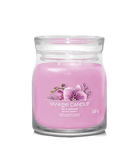 YANKEE CANDLE Wild Orchid Signature Candle Medium 368 G - Parfumby.com