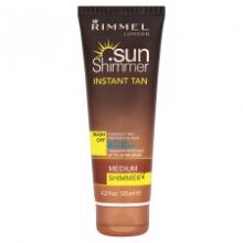 RIMMEL SunShimmer Instant Tan Shimmer - Bronzer for face and body 125 ml