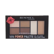 RIMMEL Mini Power Palette Eye, Lip & Cheek - Decorative palette 6.8 g