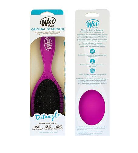 WET BRUSH Original Detangler Card for Purple Hair 1 PCS - Parfumby.com