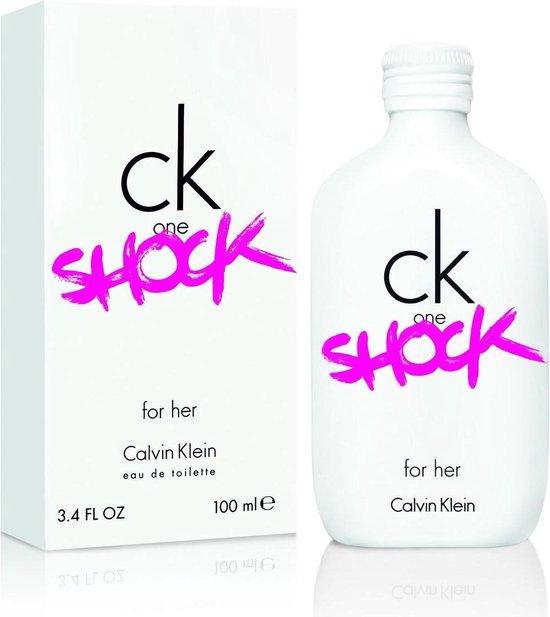 CALVIN KLEIN Ck One Shock For Her Eau De Toilette W 100 Ml - Parfumby.com