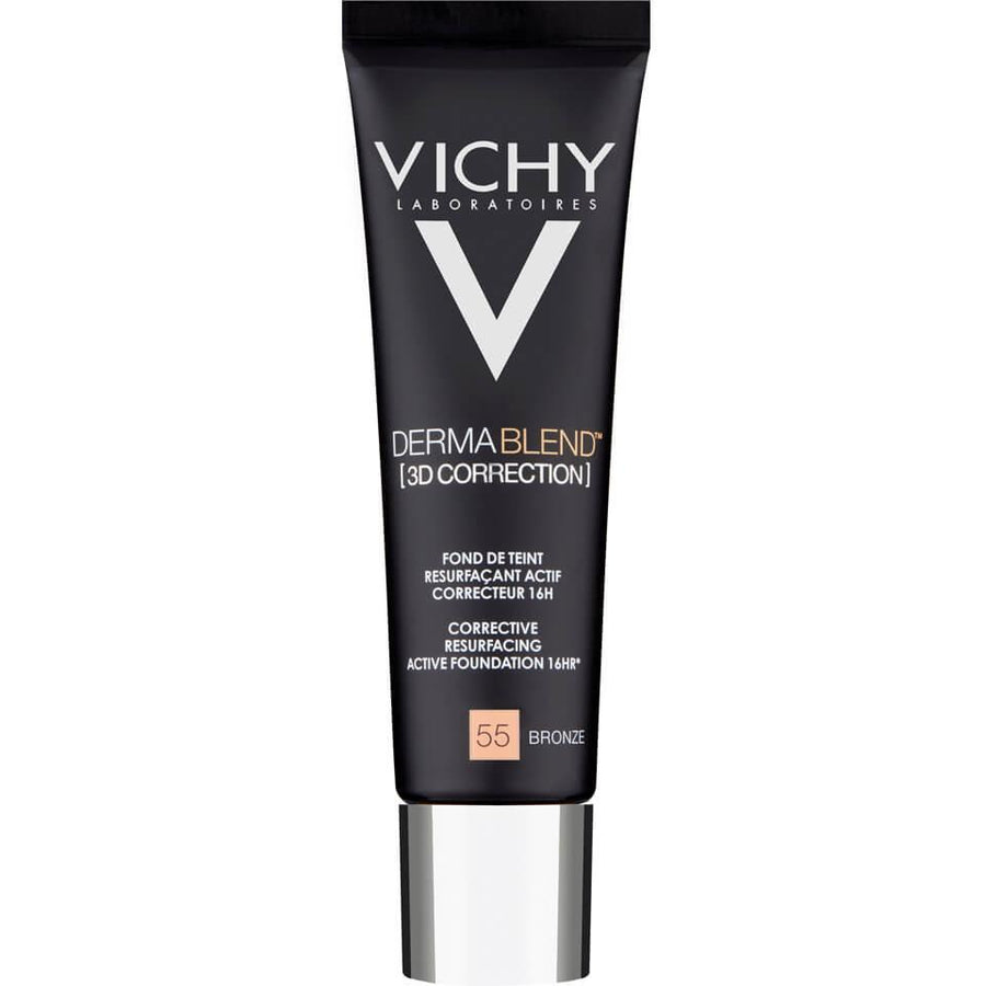 VICHY Dermablend 3d Correction Resurfacing Foundation #55-BRONZ - Parfumby.com