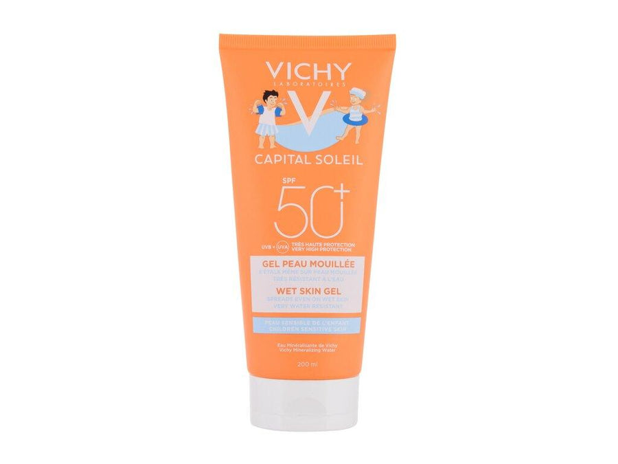 VICHY Capital Soleil Gel Wet Skin Children SPF50 200 ML - Parfumby.com
