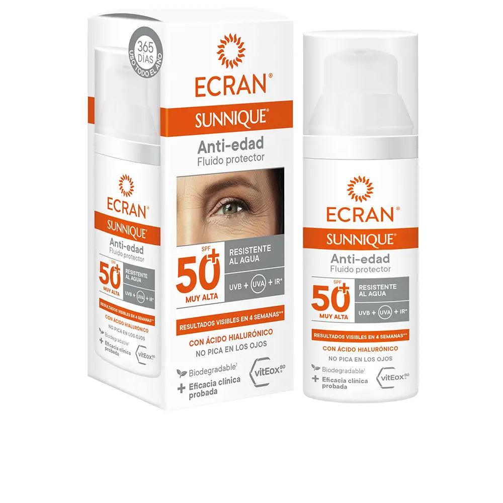 ECRAN Sunnique Anti-aging Facial Spf50+ 50 Ml - Parfumby.com