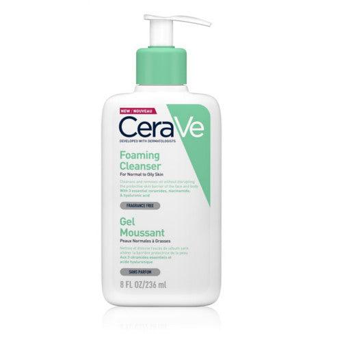 CERAVE Foaming Cleanser For Normal To Oily Skin 236 ML - Parfumby.com