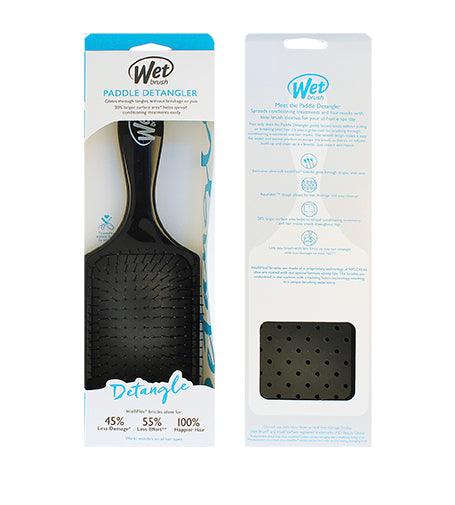 WET BRUSH Paddle Detangler Card for Hair Black 1 PCS - Parfumby.com