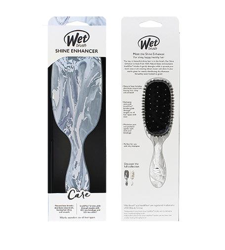 WET BRUSH Shine Enhancer Metallic Marble Hair Card Silver 1 PCS - Parfumby.com