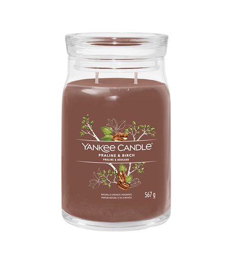 YANKEE CANDLE Praline &amp; Berk signature svíčka velká 567 g