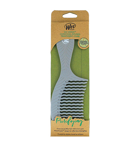 WET BRUSH  Go Green Treatment Comb hřeben na vlasy Charcoal