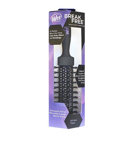 WET BRUSH Breakfree Beach Waves & Tight Curls Round Brush Card For Blowing 1 PCS - Parfumby.com