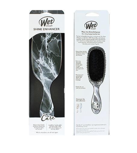 WET BRUSH Shine Enhancer Metallic Marble Card Onyx Hair 1 PCS - Parfumby.com