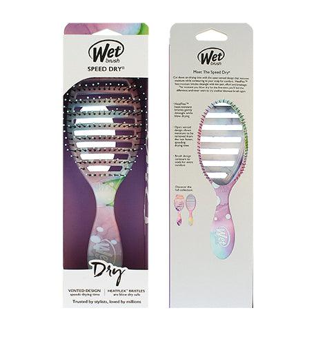 WET BRUSH Speed Dry Colorwash Hair Brush Splatter 1 PCS - Parfumby.com