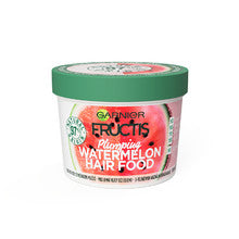 GARNIER Fructis Hair Food Watermelon Plumping Mask - Haarmasker voor fijn haar zonder volume 400ml