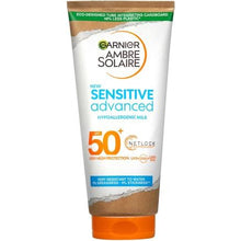 GARNIER Ambre Solaire Sensitive Geavanceerde hypoallergene melk SPF50+