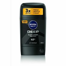 NIVEA Men Deep Black Carbon Anti-transpirant - Tuhý anti-transpirant 50ml