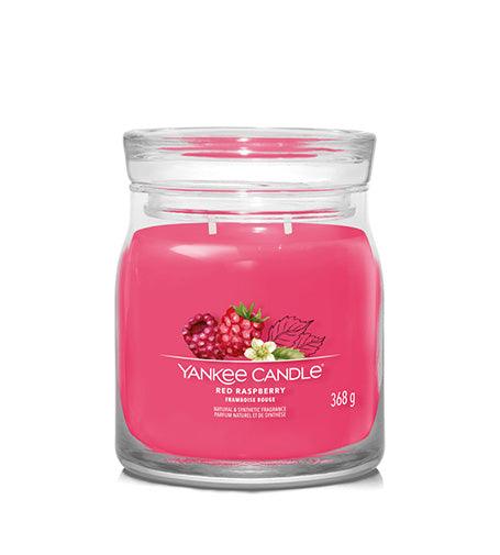 YANKEE CANDLE Signature Red Raspberry Vonna Candle 368 G - Parfumby.com