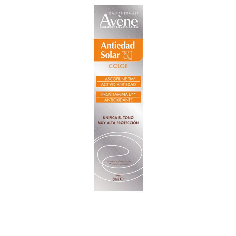 AVENE Solaire Haute Protection Anti-aging Color Spf50+ 50 Ml - Parfumby.com