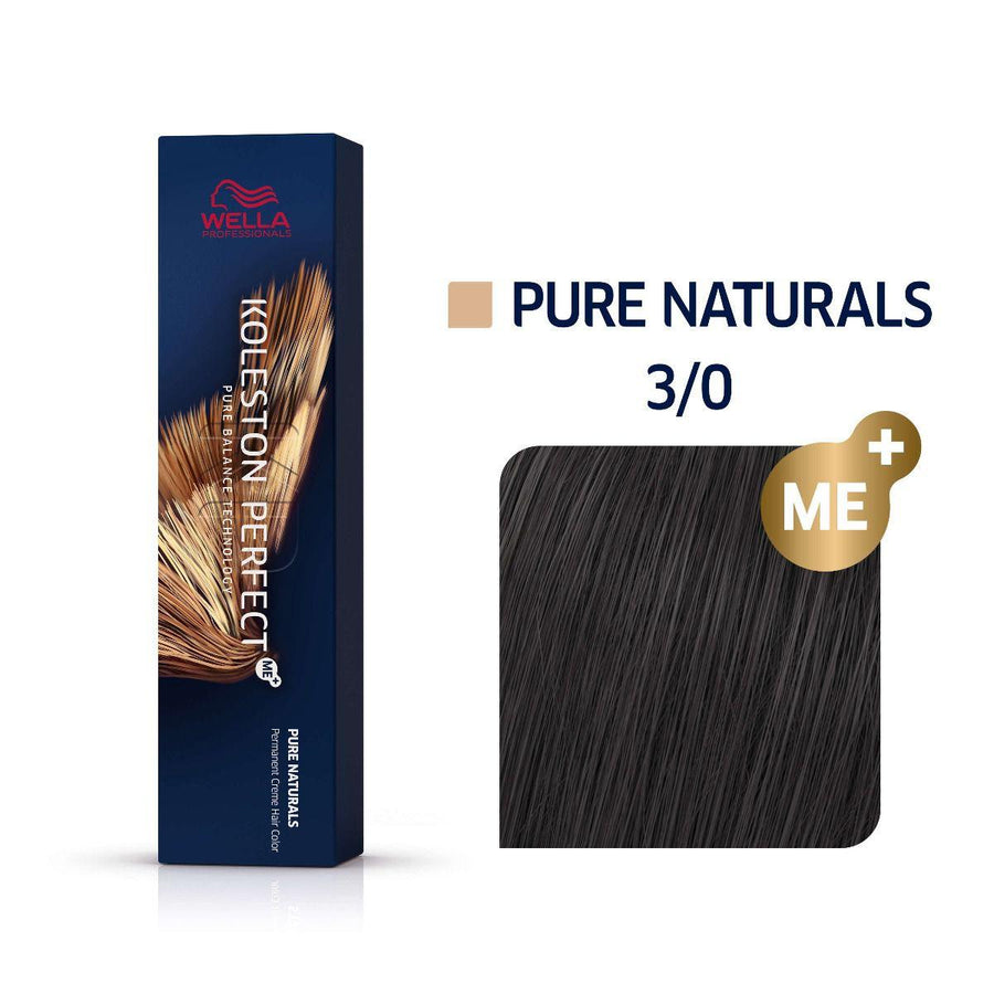 WELLA PROFESSIONALS Koleston Perfect Me+ Pure Naturals 3/0 60 Ml - Parfumby.com