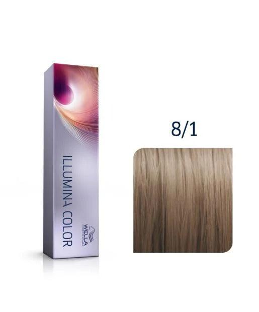 WELLA PROFESSIONALS Illumina Color 8/1 60 Ml - Parfumby.com