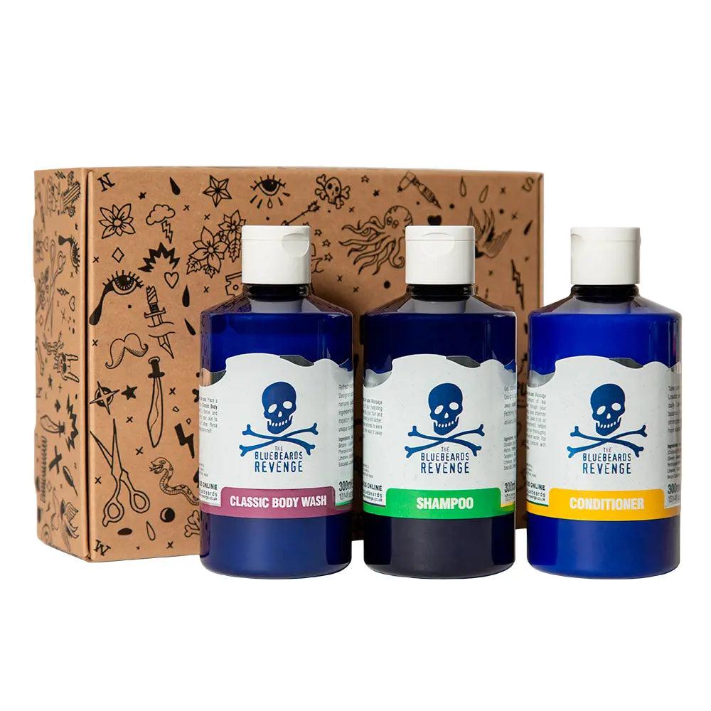 THE BLUEBEARDS REVENGE Shower Essentials Lot 3 Pcs - Parfumby.com