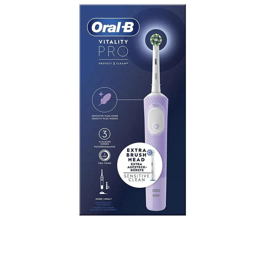 ORAL-B ORAL-B Vitality Pro Purple Electric Toothbrush 1 Pcs - Parfumby.com