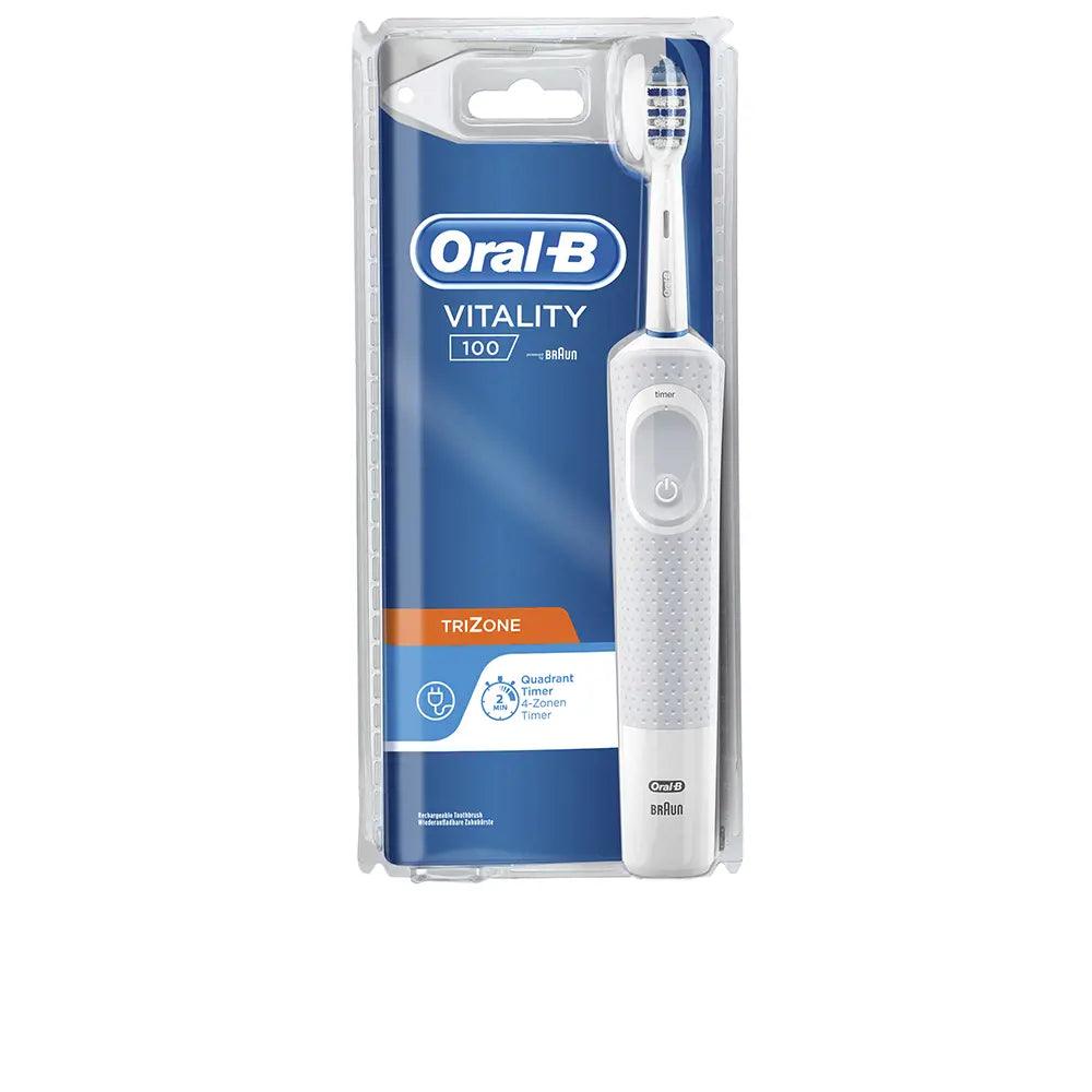 ORAL-B ORAL-B Vitality Trizone 1oo White Electric Toothbrush 1 Pcs - Parfumby.com