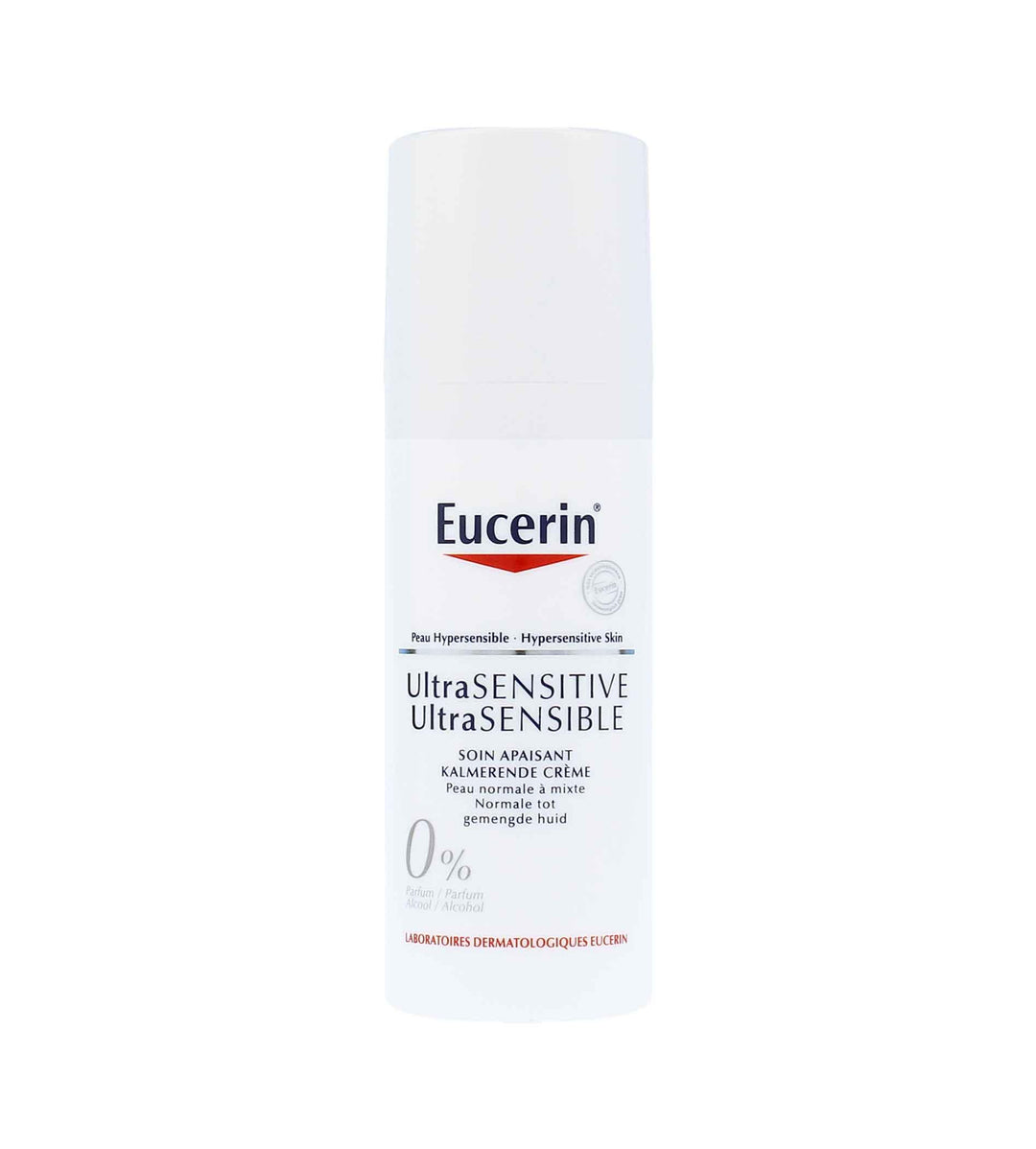 EUCERIN Ultrasensitive Soothing Care Normal To Combination Skin (normal And Combination Skin) - Soothing Cream 50 ml - Parfumby.com