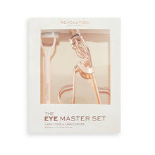 MAKEUP REVOLUTION Eye Master Lash Curler & Comb Set - Sada na definici + natočení řas